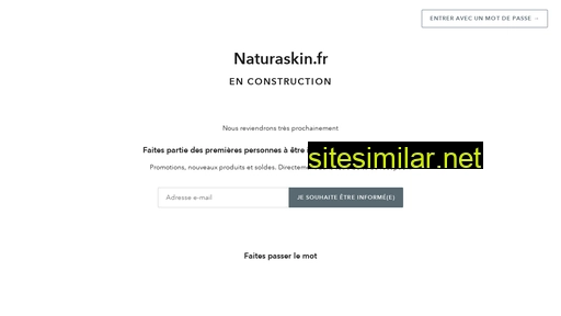naturaskin.fr alternative sites
