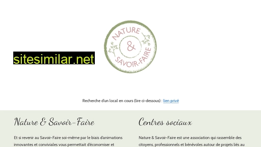 natureetsavoirfaire.fr alternative sites