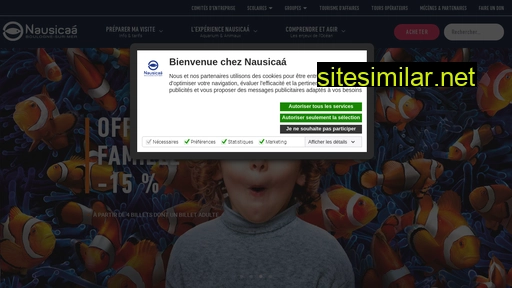 nausicaa.fr alternative sites