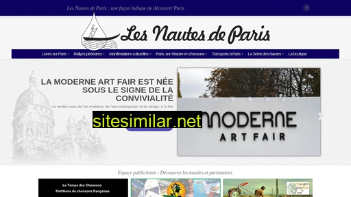 nautesdeparis.fr alternative sites