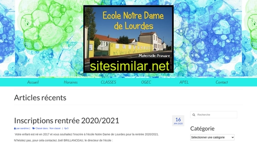 ndlourdes-lebignon.fr alternative sites