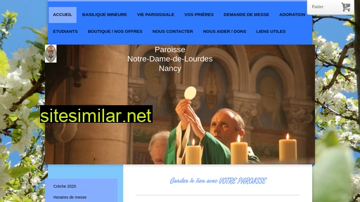 ndlourdes-nancy.fr alternative sites