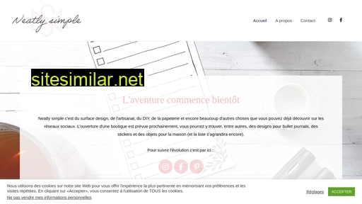 neatlysimple.fr alternative sites