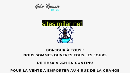 nekoramen.fr alternative sites