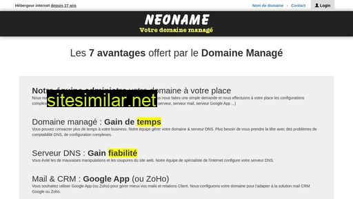 neoname.fr alternative sites