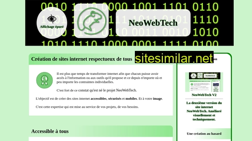 neowebtech.fr alternative sites