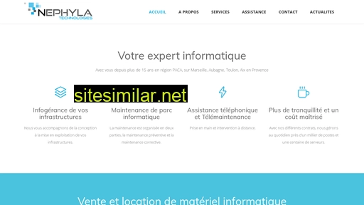 nephyla-technologies.fr alternative sites