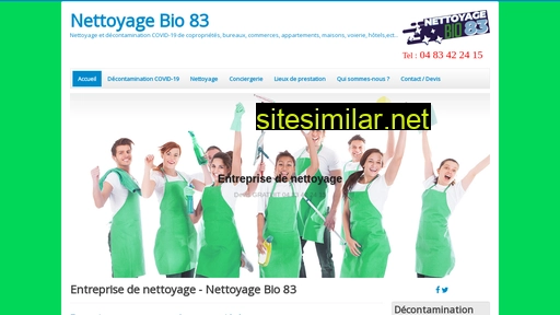 nettoyagebio83.fr alternative sites