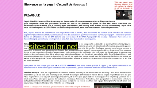 neurosup.fr alternative sites