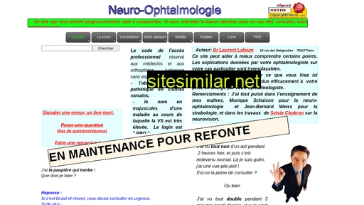 neuro-ophtalmologie.fr alternative sites