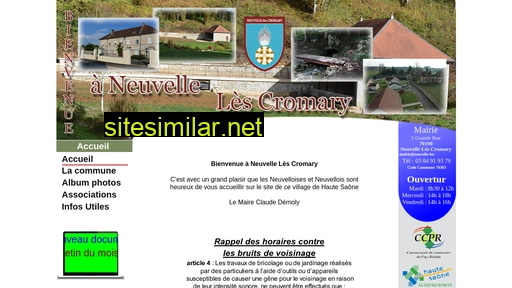 neuvelle-les-cromary.fr alternative sites