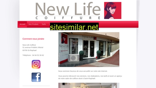 newlifecoiffure.fr alternative sites