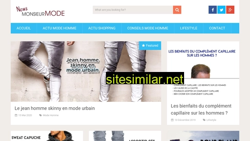 news-monsieurmode.fr alternative sites