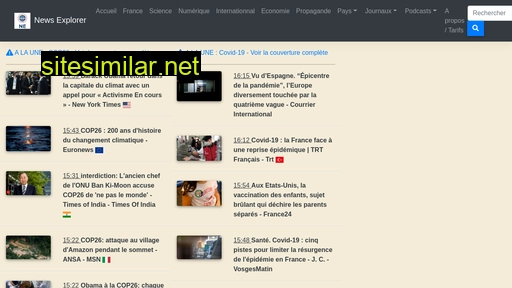news-explorer.fr alternative sites