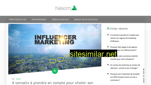 nexima.fr alternative sites