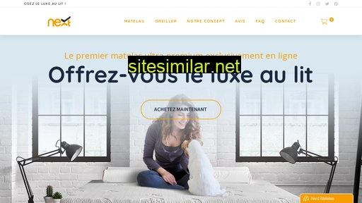 nextmatelas.fr alternative sites