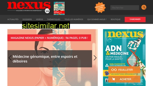 nexus.fr alternative sites