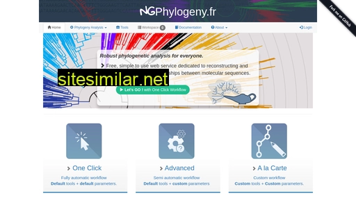 ngphylogeny.fr alternative sites