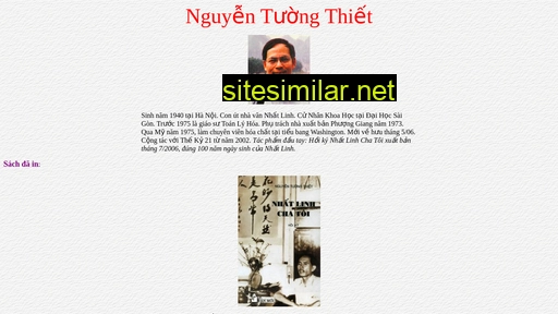 Nguyentuongthiet similar sites