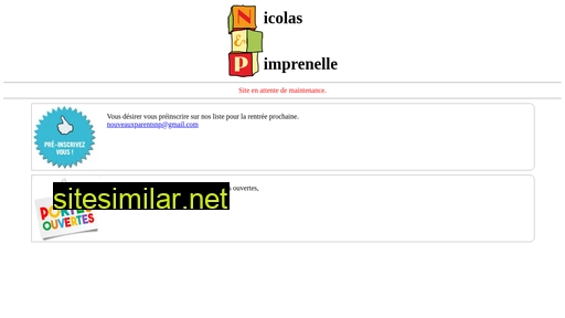 nicolasetpimprenelle.fr alternative sites