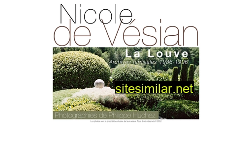 nicoledevesian.fr alternative sites