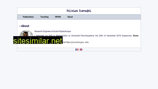 nicolasbaradel.fr alternative sites