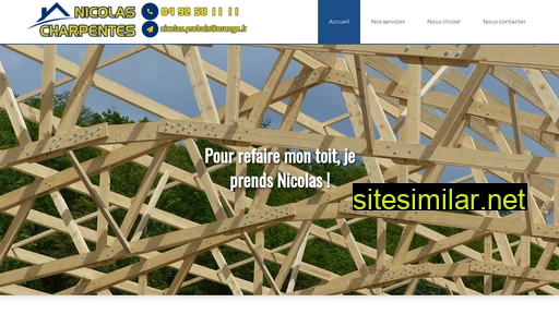 nicolascharpentes.fr alternative sites