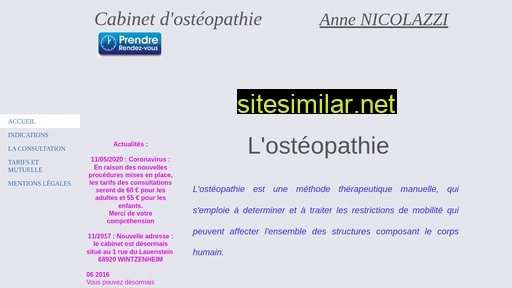 nicolazzi-osteopathie.fr alternative sites