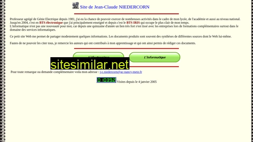 niedercorn.free.fr alternative sites