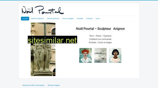 noelpourtal-sculpteur.fr alternative sites