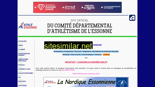 nordique-essonnienne.fr alternative sites