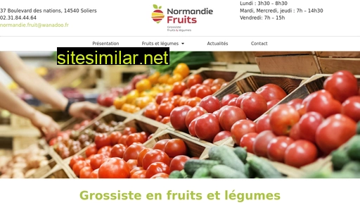 normandiefruits.fr alternative sites