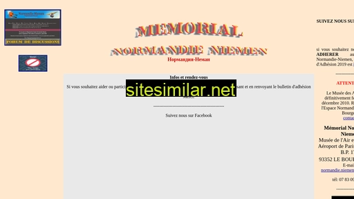 normandieniemen.free.fr alternative sites