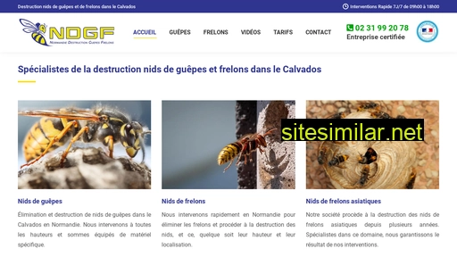 normandie-destruction-guepes-frelons.fr alternative sites