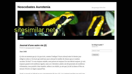 noscobates-aurotenia.fr alternative sites