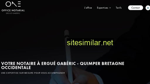 notaire-ergue-gaberic.fr alternative sites