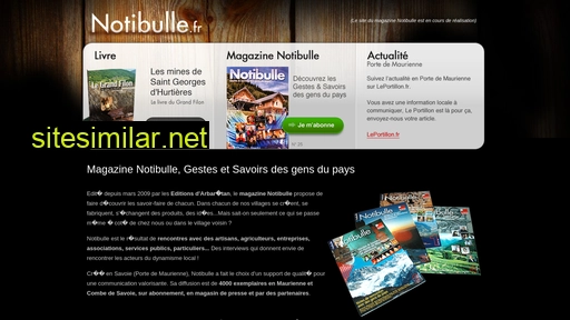 notibulle.fr alternative sites