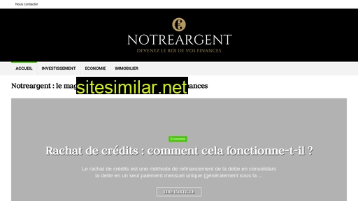 notreargent.fr alternative sites