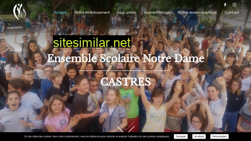 notredamecastres.fr alternative sites