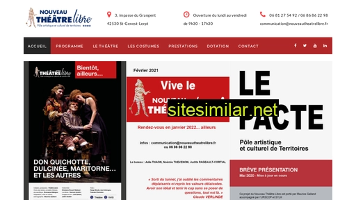 nouveautheatrelibre.fr alternative sites