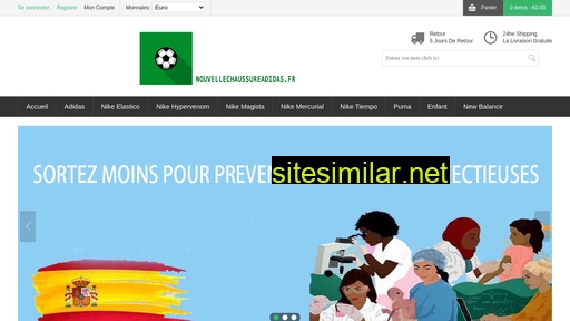 nouvellechaussureadidas.fr alternative sites