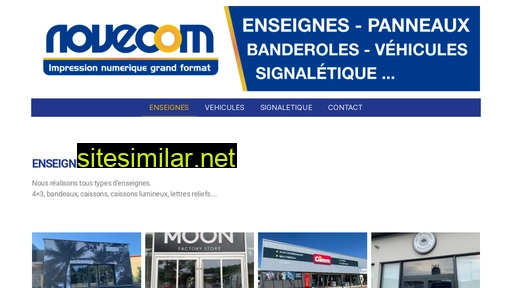 novecom.fr alternative sites