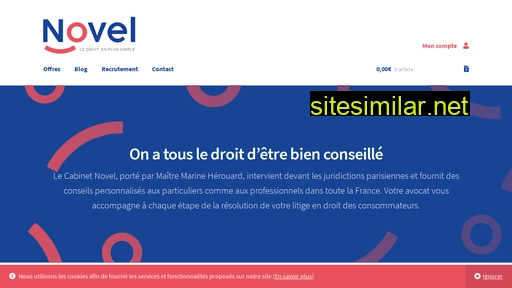 novel-avocat.fr alternative sites