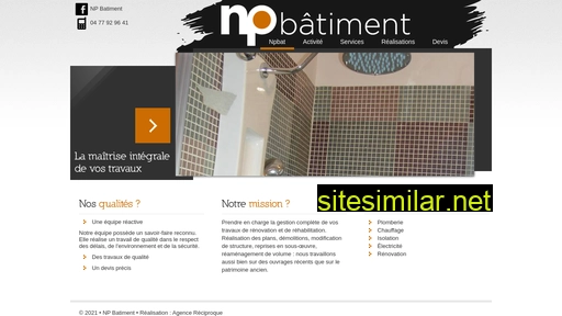 npbatiment.fr alternative sites