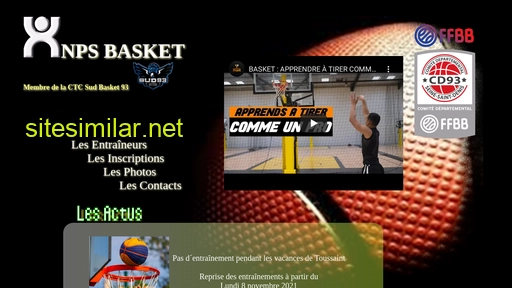 nps-basket.fr alternative sites