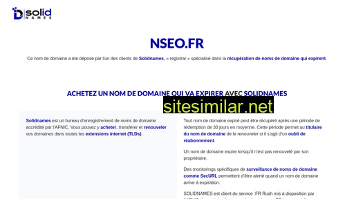 nseo.fr alternative sites