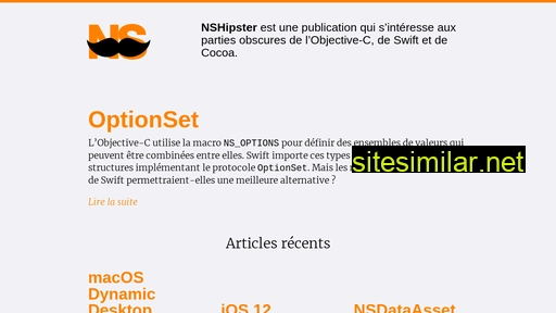 nshipster.fr alternative sites