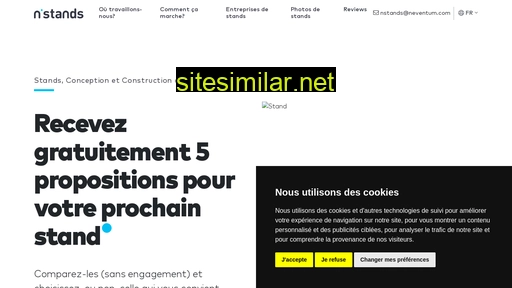 nstands.fr alternative sites