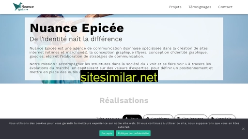 nuance-epicee.fr alternative sites