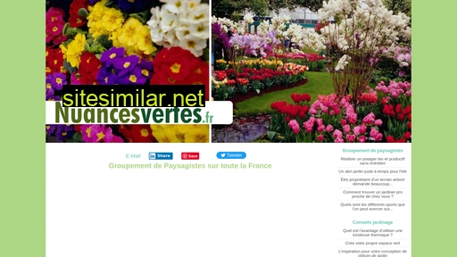 nuancesvertes.fr alternative sites